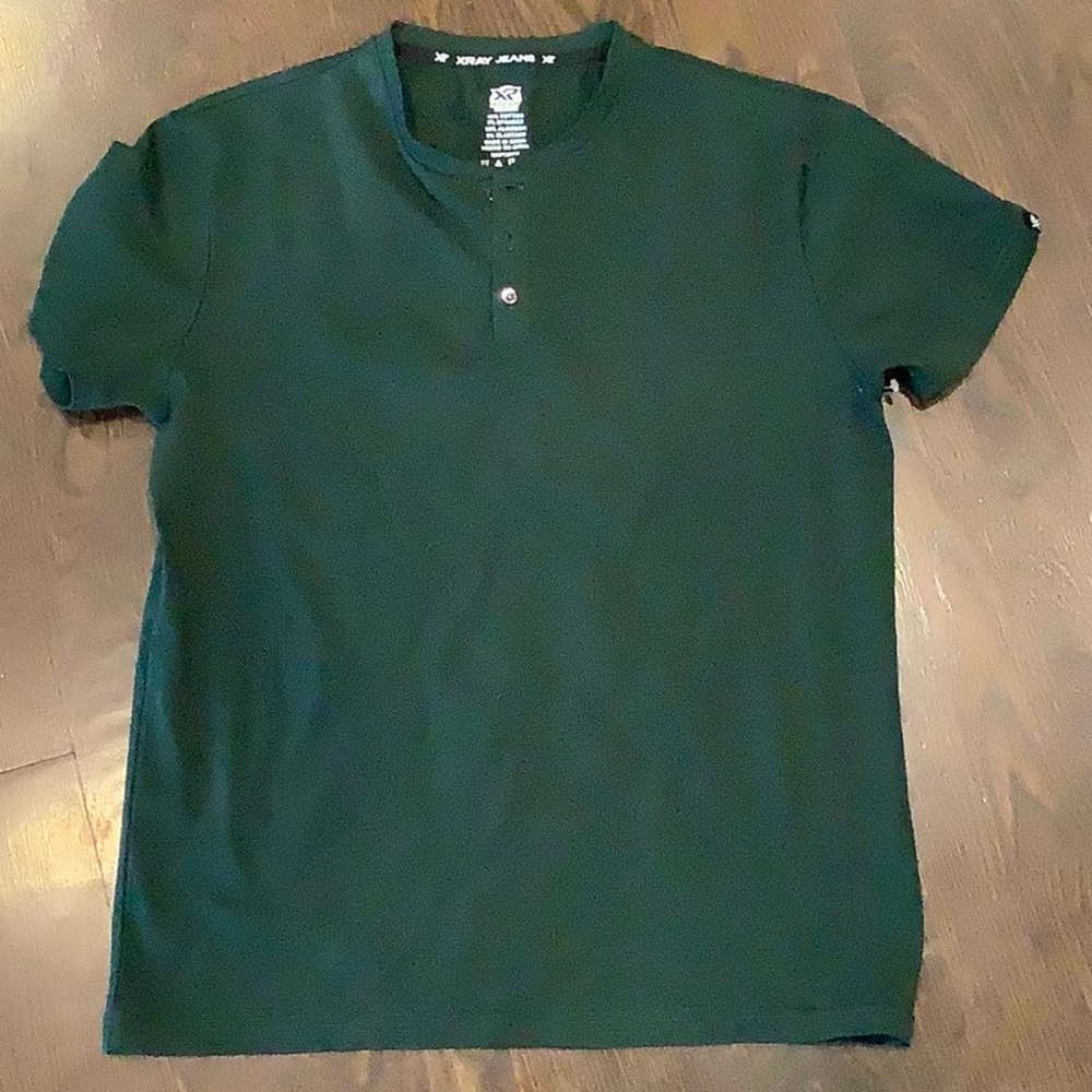 Xray NWOT green short sleeve Men's shirt